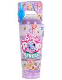 Barbie Pop Reveal Boba Series Taro Milk Doll (htj19) 