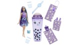 Papusa Barbie Pop Reveal Boba Series Taro Milk Doll (htj19)