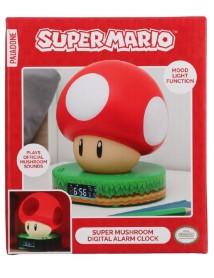 Super Mushroom Digital Alarm Clock 