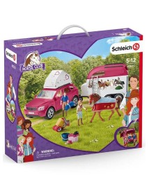 Schleich Horse Club Horse Adventures With Car And Trailer (42535) 