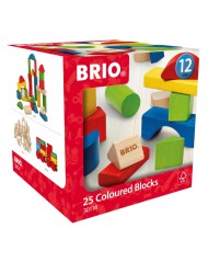 Brio Coloured Blocks 25 Pieces (30114)