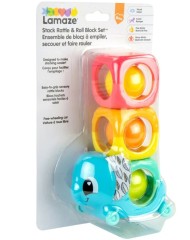 Lamaze Stack Rattle & Roll Blocks (827464)