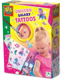 Ses Creative Tattoos Unicorn Galaxy (s14764) 