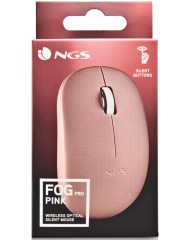 Ngs Mouse Wireless Fog Pro 1000dpi Pink