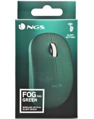 Ngs Mouse Wireless Fog Pro 1000dpi Green