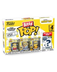 Bitty Pop 4 Pack Minions Roller Skating Stuart