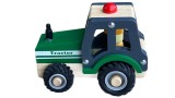  Magni Wooden Tractor With Rubber Wheels (3895)