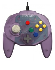 Retro-bit N64 Tribute 2.4g Wireless Atomic Purple