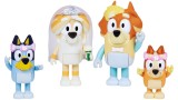 Figurina Joc Bluey 4pk Special Set Wedding 90268