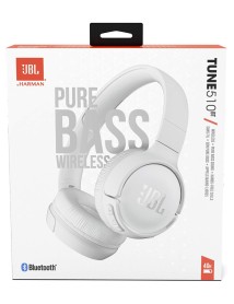Jbl Headphones Bluetooth Tune 510bt T510bt + MIC White 