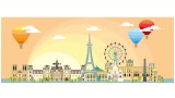  Ravensburger Puzzle Air Ballon Over Paris 1000p (12000448)