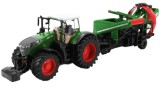  Burago Tractor W/cultivator Fendt 1050 Vario 10cm Green (141507)