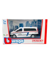 Burago Police Mercedes-benz Vito 1:50 (141020)