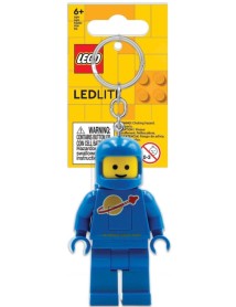 Lego Keychain W/led Spaceman Blue 