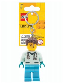 Lego Keychain W/led Medical Professional 