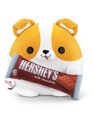 Snackles Series 1 Plush Medium Brown And White Dog 35cm