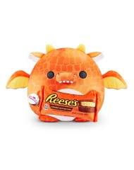 Snackles Series 1 Plush Medium Orange Dragon 35cm