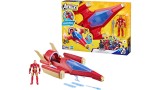 Marvel Avengers Iron Man Repulsor Blast Battle Jet (f9329)