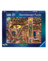 Ravensburger Puzzle Ludicrous Library 500p (12000681)