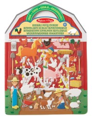 Melissa & Doug Reusable Puffy Stickers Farm (19408)