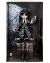 Monster High Wednesday School Outfit Doll (hxj04)