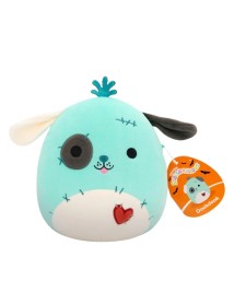 Squishmallows 19 Cm Halloween Plush Dookdook Patchwork Dog 