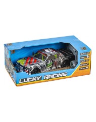 Tec-toy Lucky Racing R/C 1:18, 2,4ghz 3,4v LI-ion Red (471427)