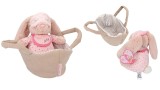 Jucarie Plus Princess MIMI Plush Bunny Nelly In Basket (0412454)