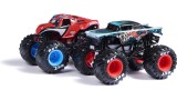 Papusa Monster Jam 1:64 Marvel 2 Pack Spider Man Venom (6071942)