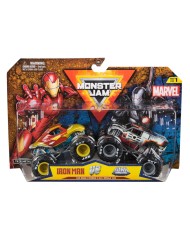 Monster Jam 1:64 Marvel 2 Pack Iron War Machine (6071941)