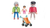 Figurina Joc Playmobil Grandparents With Baby 71613