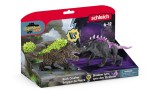 Figurina Joc Schleich Eldrador Shadow Lynx Vs. Rock Crusher 70827