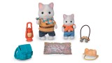 Figurina Joc Sylvanian Families Exciting Discovery Set Latte Cat Brother & Baby 5763