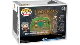 Figurina Joc Pop Town Lord Of The Rings Bilbo Baggins With Bag End 9cm 39