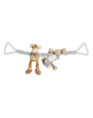 Diinglisar Wild Stroller Chain Elephant And Giraffe (tk2935)
