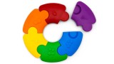  Jellystone Designs Colour Wheel Puzzle Rainbow (jsd0417)