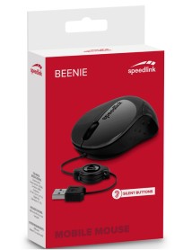 Speedlink Beenie Mobile Mouse Wired Usb Black 