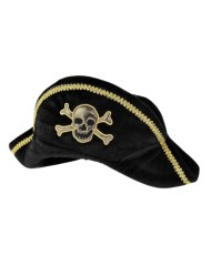 Den Goda Fen Velvet Pirate Hat Deluxe (f7580)