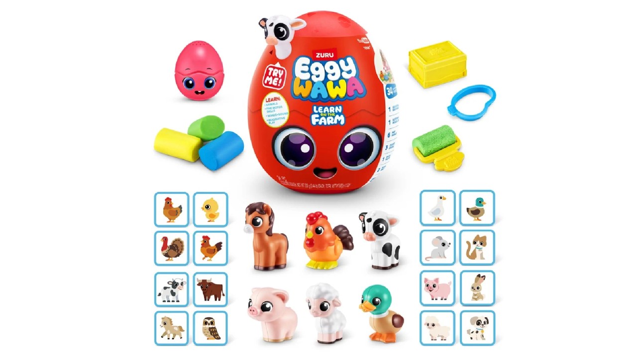 Eggy Wawa Surprise Egg Large Animals Random (15102)