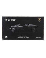 Pocher Lamborghini Aventador Lp700-4 Roadster Nero Nemesi (hk121f)