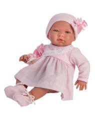 Asi Maria Doll In Pink Dress (43cm)