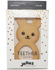 Jellystone Designs Bunny Teether Tan (jsd0384)