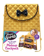 Shimmer N Sparkle Cosmetic Backpack Gold (17905s)