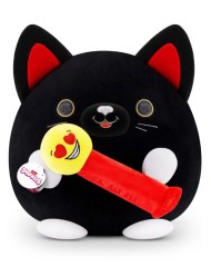 Snackles Series 1 Plush Medium Black Cat
