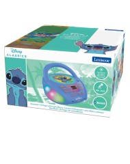 Lexibook Stitch Bluetooth(r) Cd Player With Lights (rcd109d)
