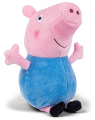 Peppa Pig Plush 20cm George In Blue Shirt