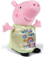 Peppa Pig Plush 20cm Peppa In Green Shirt