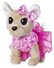 Chichi Love Plush Dog With Heart-shaped Bag (23cm) (105890055)