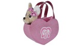 Jucarie Plus Chichi Love Plush Dog With Heart-shaped Bag (23cm) (105890055)