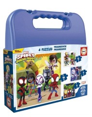 Educa Puzzle -6-9-12-16 Spidey & His Amazing Friends (80-19580)